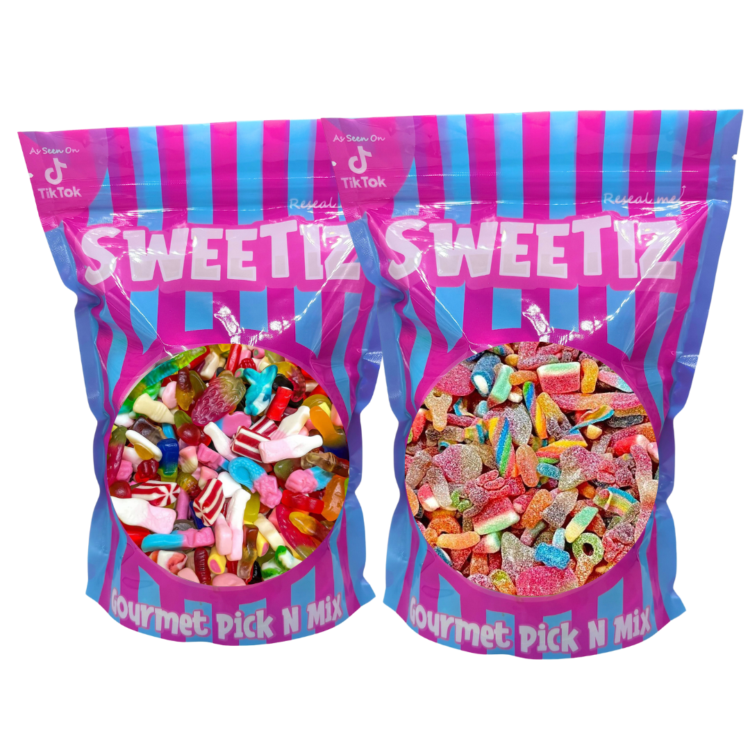1KG Pick N Mix Sweet Bags (Budget Option) - Sweetiz