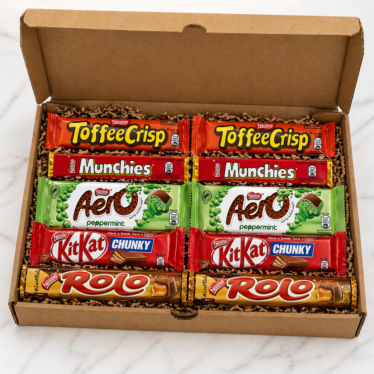 Nestle Chocolate Bar Box (Chocolate Bundle, 10 ITEMS) - Sweetiz