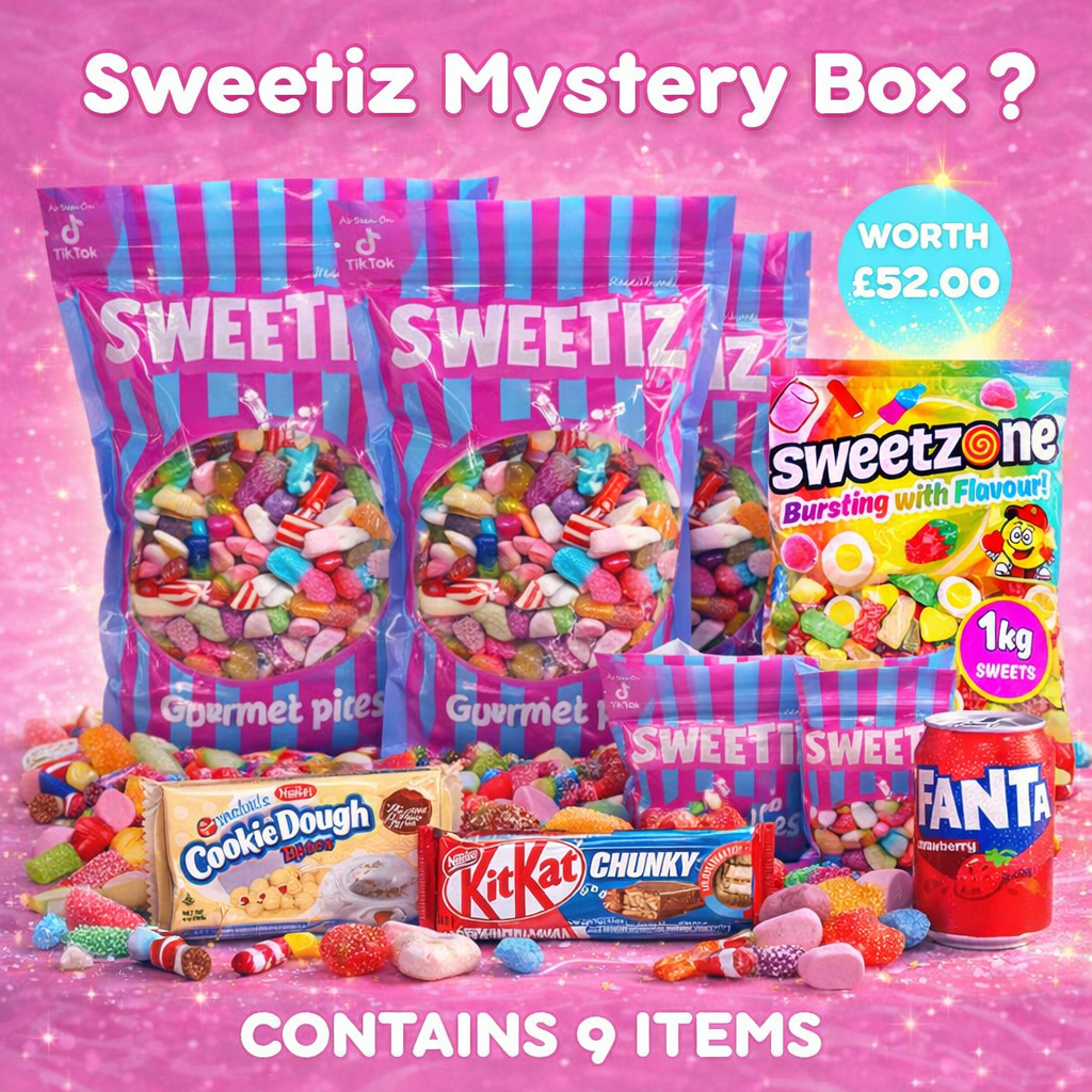 Sweetiz Confectionery Bundle (Includes 9 Items - Worth £52.00) (Sweets Bundle, Christmas Bundle) - Sweetiz