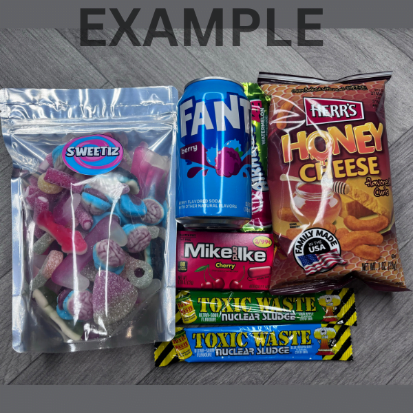 Sweets, Crisps & Soda Bundle (Pick N Mix, Crisps, Candy, Soda) - Sweetiz