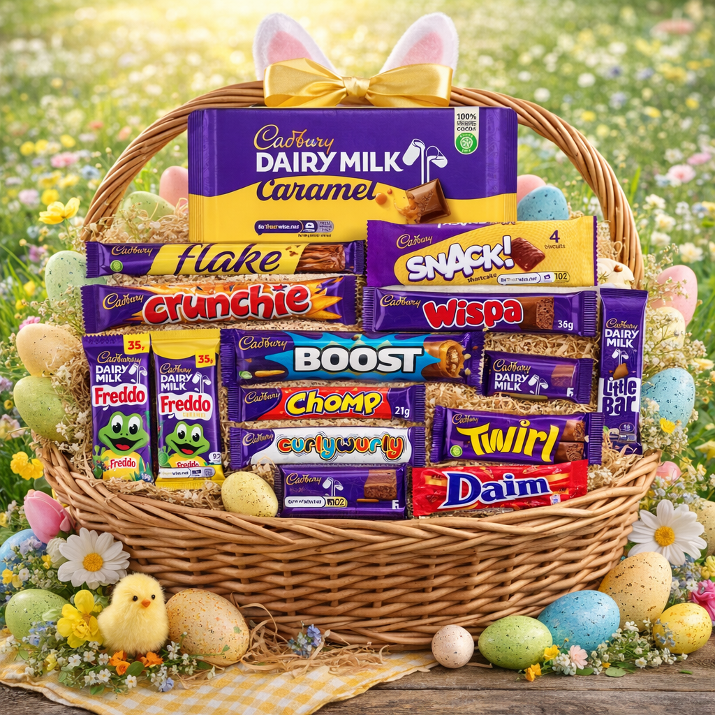 Easter Chocolate Bar Box (13 Items) (Easter Chocolate, Easter Box, Easter Sweets) - Sweetiz