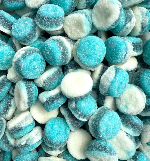 Fizzy Blue Raspberry Twist Tarts - Sweetiz
