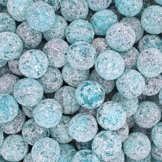 Super Sour Blue Raspberry Balls (Worlds sourest sweet) - Sweetiz