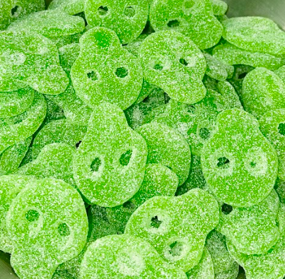 Sour Apple Skulls - Sweetiz