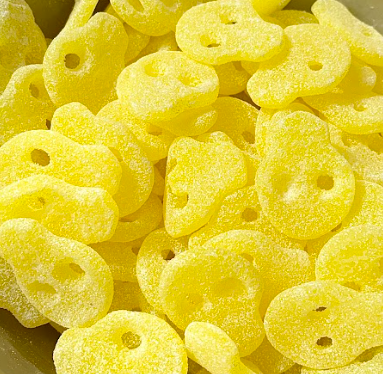 Sour Pineapple Skulls - Sweetiz