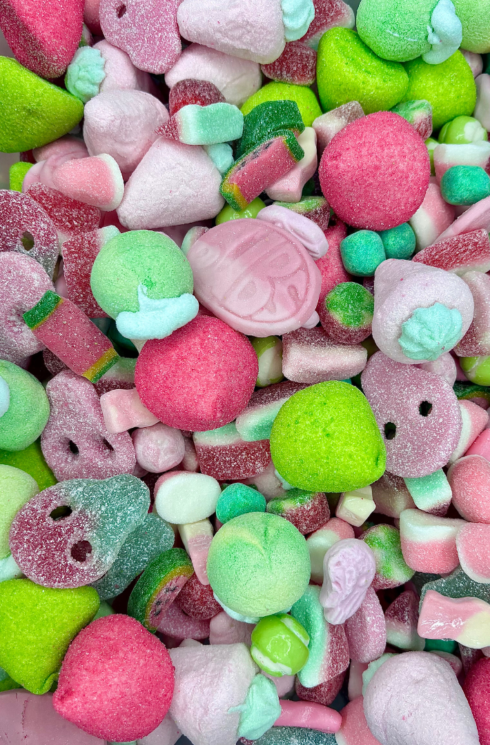 Wicked Themed Pink & Green Pick N Mix - Sweetiz
