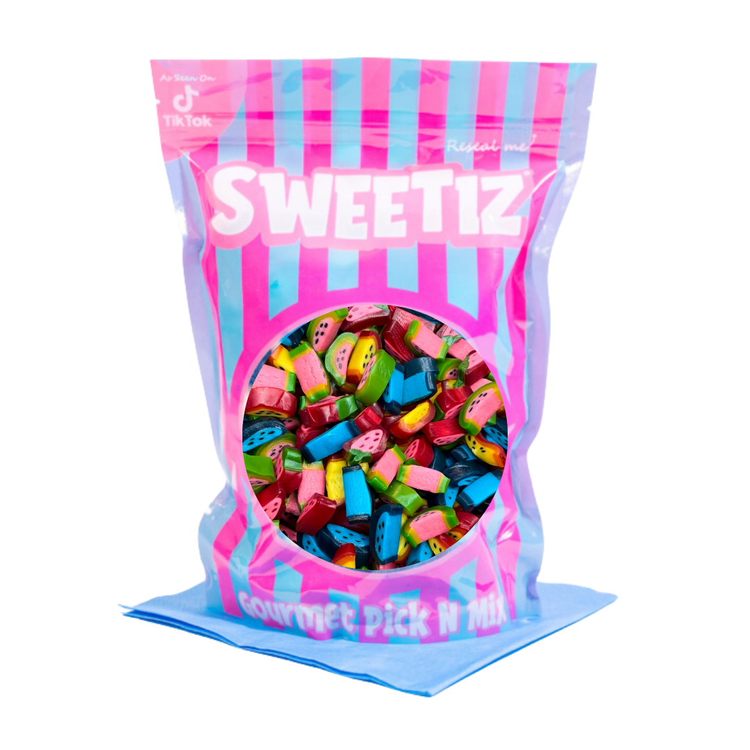 Peelable Sweet Slices (Strawberry, Watermelon, Passion Fruit, Blue Raspberry, Lime, Kiwi) - Sweetiz