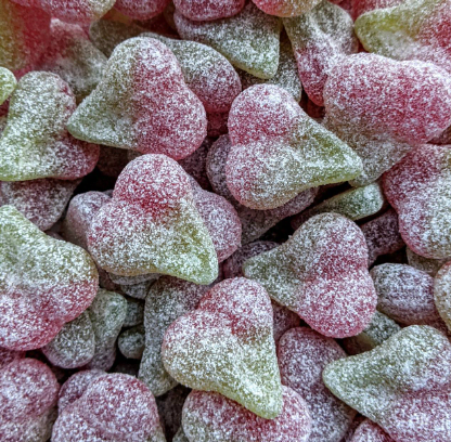 Fizzy Cherries (GF), (V) (H) (VEGGIE), (GELATINE FREE) - Sweetiz