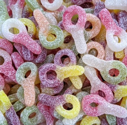 Fizzy Dummies (DF), (V) (H) (VEGGIE), (GELATINE FREE) - Sweetiz