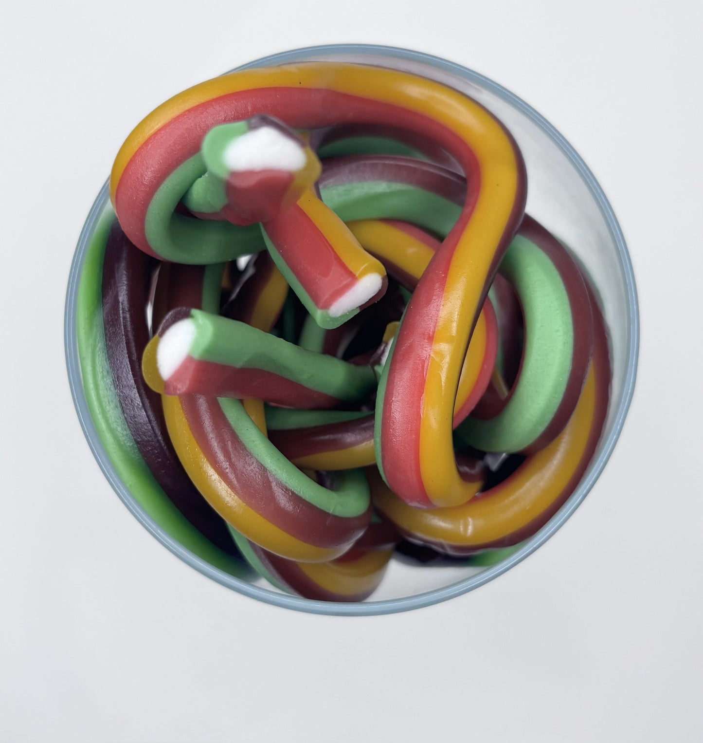 Rainbow Giant Cable (Approx 75Gram portion) - Sweetiz