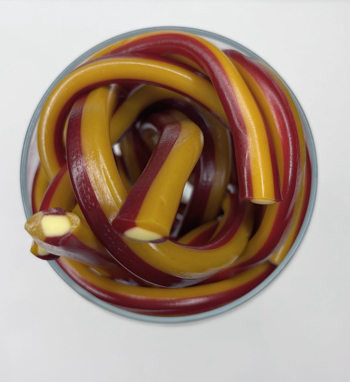 Rhubarb & Custard Giant Cable (Approx 75Gram portion) - Sweetiz